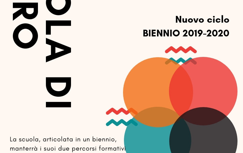 Bando di ammissione alle selezioni per la Scuola di Teatro – Biennio 2019-2020