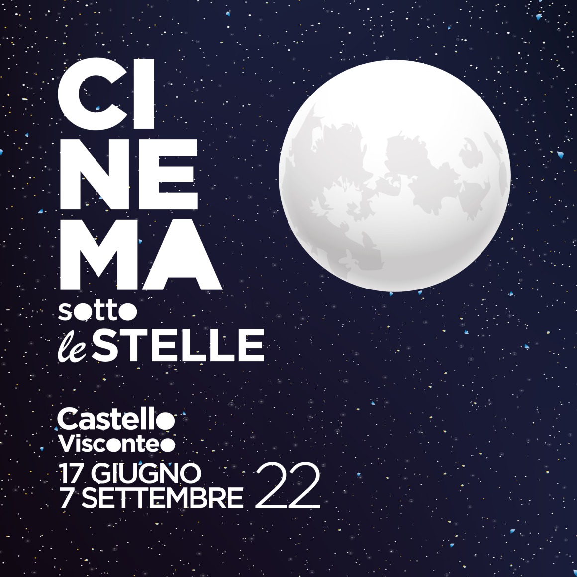 Cinema sotto le stelle – Al Castello Visconteo dal 17 giugno al 7 settembre