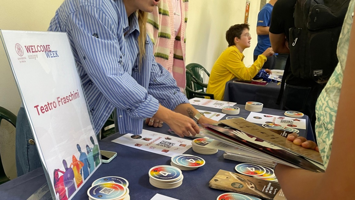 Il Teatro Fraschini alla Welcome Week di Unipv